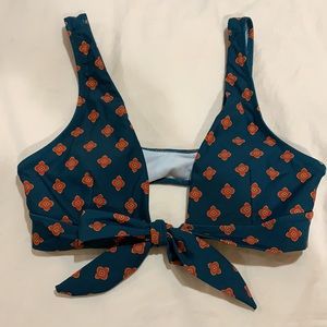 NEVER WORN- Women’s 2 piece bikini : XS reversible bottoms , S top